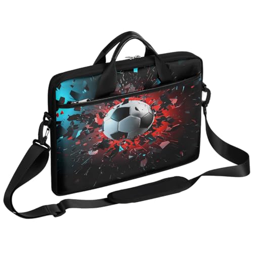 Maletín para laptop diseño fútbol Abstract Art 15 pulgadas miniatura 1