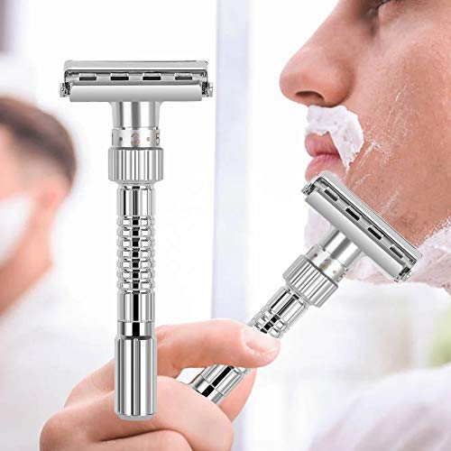 Adjustable Twin Edge Butterfly Safety Shaving Razor