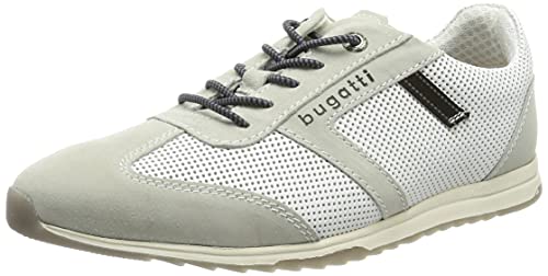 Lace elastico bugatti Russel Sneaker, Uomo, Bianco (Offwhite White), 42 EU