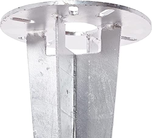 4 picchetti per lampada da giardino con passacavo