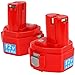 Produktbild 2 Stück 4500mAh NI-Mh Ersatzakku für Makita 12V Akku 1222 1220 1233 1234 1235 1235B 1235F 1050D 4013D PA12 für Makita Werkzeug Ersatzakku