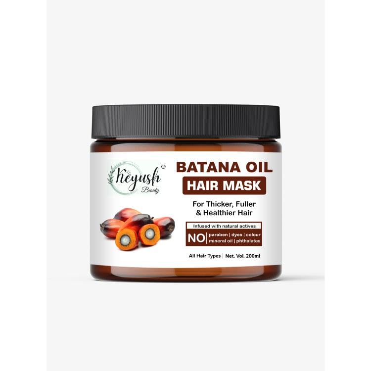 Batana Oil Hair Mask For Hair Thicker Fuller Smooth Hair Roots Conditioner Hair Anti-frizz Prevents Loss (200ml) (Pack Of 1)-image-27