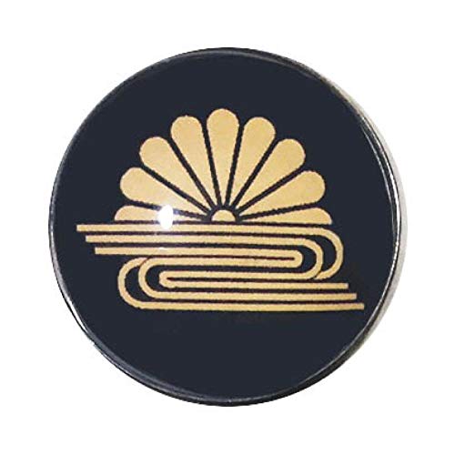 家紋ピンバッジ 20mm 菊水 楠木正成 ピンズ家紋