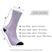 SyXIOP Light Purple Fashion crew socks cute running casual wicking womens socks size (2-Pair)