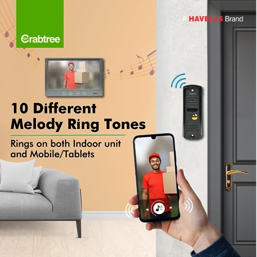 Image of Havells Crabtree Wi-Fi + Wired Video Intercom Kit