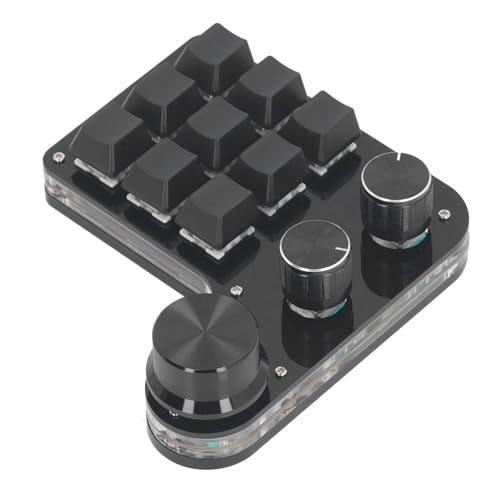 Mini clavier de jeu macro programmable 9 touches pour résoudre le manque de raccourcis - 2