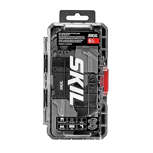 SKIL Lot de 6 lames de coupe plongeantes oscillantes pour outil multifonction oscillant SKIL...