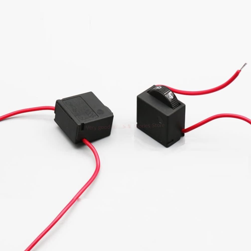 SPORTARC Regolatore Di Velocità Per Smerigliatrice - 2 Pezzi, Interruttore AC220V 6 Velocità 12A 250V Modello DR2-6/1FE