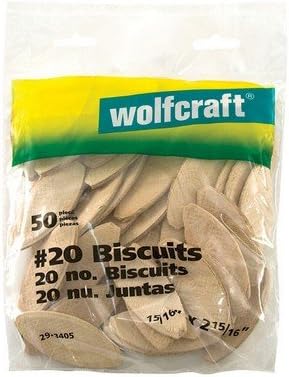 Wolfcraft 2923 20 Biscuit Joiner44; Pack of 50