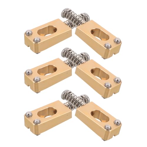 Sillet de chevalet pour guitare électrique Milisten en laiton pour vibrato fixe
