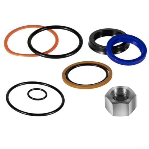 Kit de joint de cylindre hydraulique Bobcat pour 444 500 642 643, joints de piston hydrauliques d'équipement lourd, ensemble en caoutchouc nitrile polyuréthane, réparation de cylindre de levage de