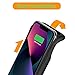 Battery Case for iPhone 13, Enhanced 7000mAh Ultra Thin Portable Protective Smart Charging Case Support Carplay Compatible with iPhone 13 (6.1 inch) Rechargeable Extended Battery Charger Case (Black)