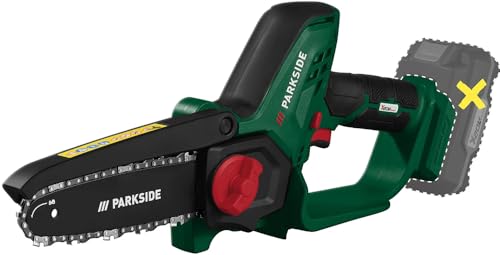 Parkside PGHSA 20-Li B1 - Cortador de madera con batería, 20 V, sin batería ni cargador, mini motosierra