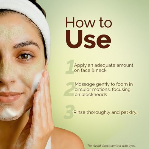 Image of Mamaearth Mung Bean Pore Cleansing Face Scrub with Mung Bean, AHA BHA - 100g | Face Scrub for Oily Skin | India's 1st Foam Scrub for Deep Pore Cleansing | Gentle Exfoliation | Oil Control | Tan Removal