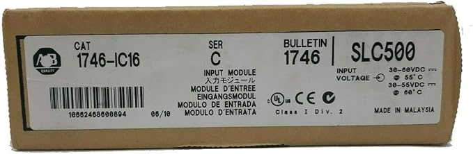 Módulo de entrada digital 1746-IC16 SLC 500 nuevo sellado caja 3