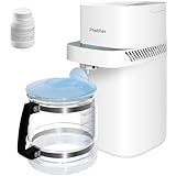 Phstiller máquina de destilador de água atualizada - fabricante de água destilada de bancada doméstica de 1,1 gal com monitoramento em tempo real para destilação, purificador de destilador d