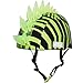 Krash unisex teen Krash Mohawk Bike Youth Helmet, Dazzle Green LED, One Size US