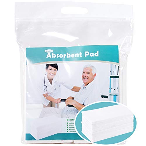 Gelling Absorbent Pads for Commode Liners,Disposable Super-Absorbent Pads for Bedside