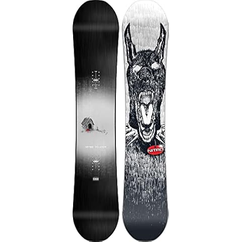 Nitro Snowboards Herren T1 BRD ´23, Freestyleboard, Twin, Cam-Out Camber, Park Cover