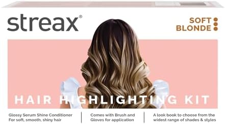 Streax Ultralights Highlighting Kit, Highlights, 60g - Soft Golden Blonde (Pack of 1)