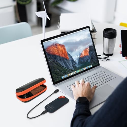 Estuche Rígido para San-Disk Extreme Pro/San-Disk Extreme SSD Externo Portátil 128GB 500GB 1TB 2TB Estuche Protector para Almacenamiento De Viaje - imagen 7