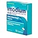 Imodium AD Diarrhea Relief Caplets with Loperamide Hydrochloride, 12 Count