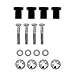 Grand General 89304 Chrome Plastic Grille Surround with Black Steel Bug Screen for M2 112 Freightliner