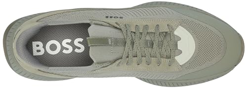 Image of BOSS Men's Modern Knit Structure Running Sneaker