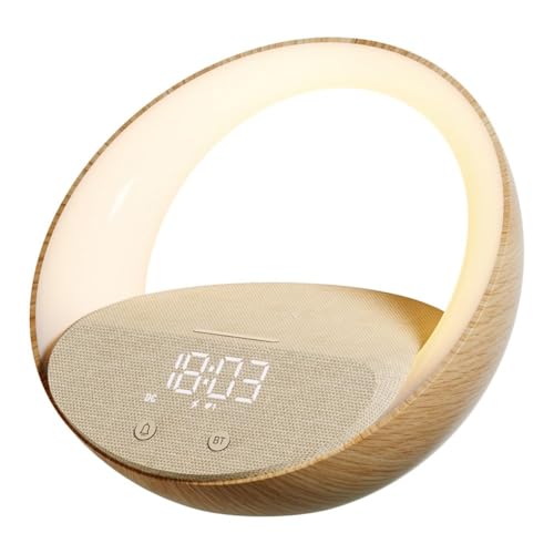 Lampe d'ambiance haut-parleur Bluetooth et charge sans fil pour lit