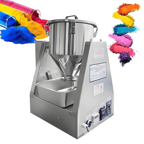 IYUESQ Mezclador de Polvo seco, Mezclador de partículas de Acero Inoxidable 304, Mezclador granular, Mezclador bidireccional de 360°, Mezclador de Tambor de Alimentos en Polvo granulados