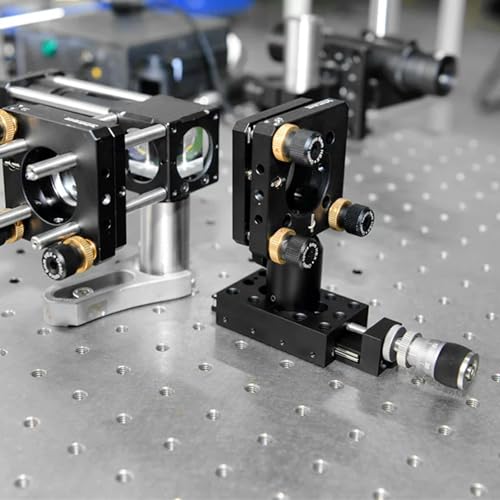 Table de déplacement de précision axe X avec réglage micrométrique pour expérience B