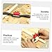 Artibetter Woodworking Spokeshave Hand Tool Large Adjustable Wood Planer for Chamfering and Fine Planing Double Screw Woodworking Scraper for DIY Carpentry and Furniture Shaping