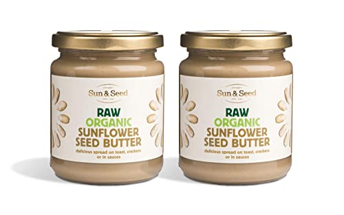 Sun & Seed - Raw Organic Nut Butter Spreads - Gluten-Free and Keto Friendly - Ultra Nutritious (250g) (Sunflower Butter)