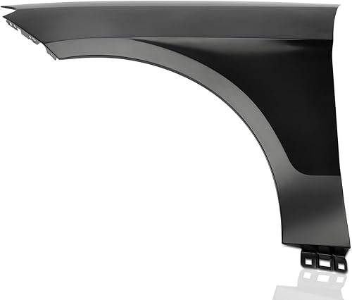 YHTAUTO Guardabarros delantero izquierdo del lado del conductor de aluminio imprimado reemplazo para Mercedes-Benz ML350 ML550 2012 2013 2014 2015