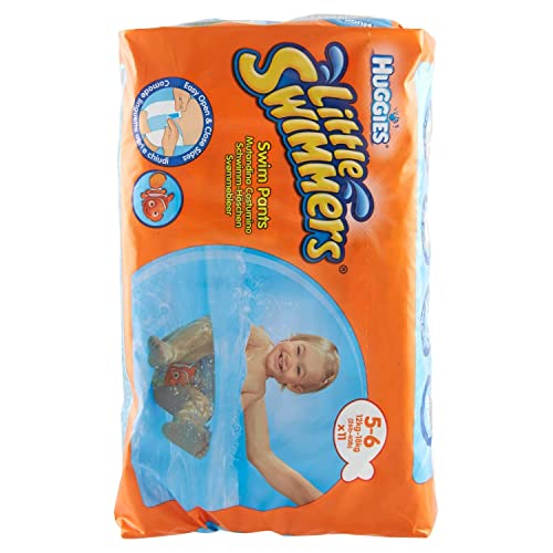 Image of HUGGIES LITTLE SWIMMERS BABY SWIM PANTS 11PC (5-6) (12-18KG)