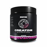 Driven Nutrition Micronized Creatine Monohydrate Powder – 200g | Pure, Unflavored, 5g Per Serving | Muscle Strength, Power, Endurance & Recovery Supplement
