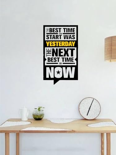 Image of Motivational, Inspirational, Tamil, Discipline Quotes Wall Sticker for Living Room, Bedroom, Kids Room, Big Size Sticker, 3D Sticker, PVC Vinyl, Wall Sticker God (Pack 1) (QT-9)