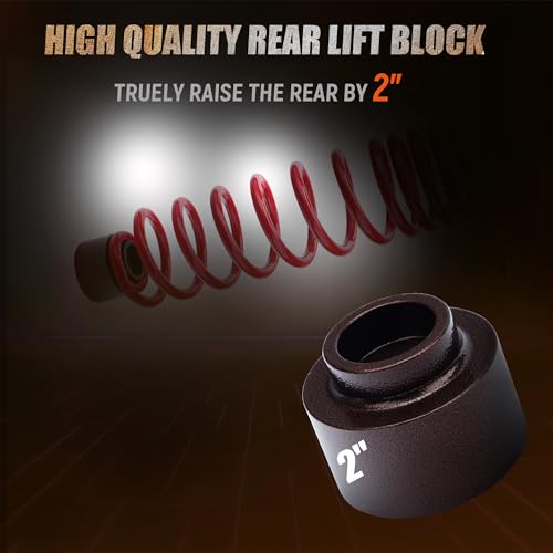 Image of 2 inch Rear Lift Block for 2009-2018 Ram 1500 4WD
