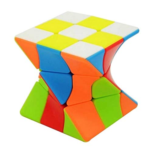 JIEHUI 3x3 Twisted Stickerless Justin's Cube : Amazon.in: Toys & Games