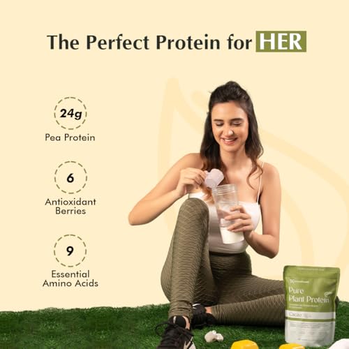 Image of Plant Protein for Women - Cacao (6 Sachets, 180g) Pea Isolate | Pregnancy Safe | Vegan | Sugar free | Natural Ingredient | Antioxidant for Women's Health | Suitable for All Age Women