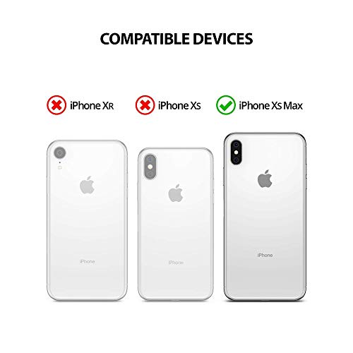 Luvvitt Iphone Xs Max Case [Clear Grip] Soft Slim Flexible Tpu Back Cover Transparent Rubber Case For Apple Iphone Xs Max 6.5 Inch 2018 - Crystal Clear #TOP5