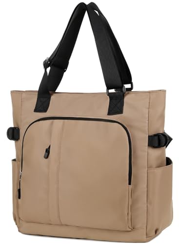 Tiny Chou Waterproof Nylon Tote Bag with Multiple Pockets