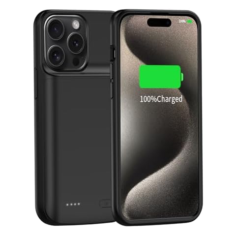 MIGAFEI iPhone 15 Pro Max Battery Case Cover