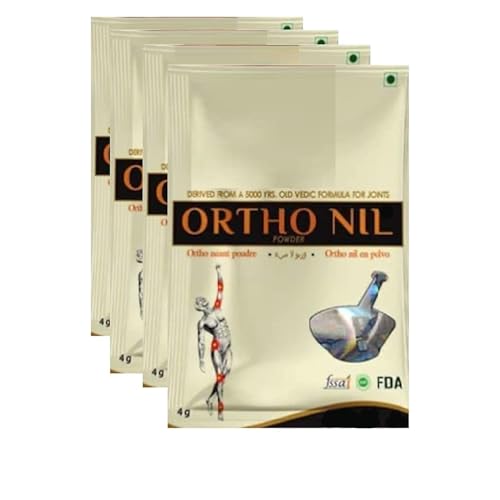 DX Ortho Nil for Joint Pain Body Pain Muscle Pain Powder - (70 Pouch)