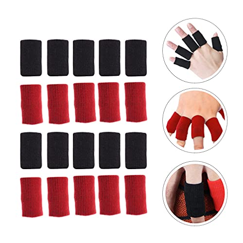 BESPORTBLE 20 Stks Vinger Mouwen Beschermers Duim Brace Ondersteuning Elastische Protector Braces voor Basketbal… - Image 8