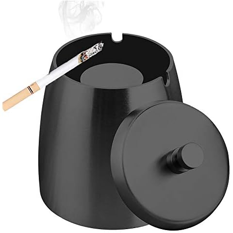 TWBEST Aschenbecher, Aschenbecher mit Deckel Cover