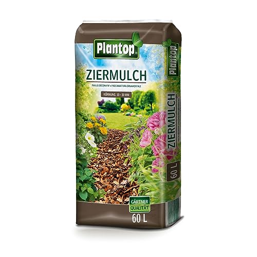 Plantop Ziermulch Wegemulch Rindenmulch Dekormulch Körnung fein 10-30 mm (60 Liter) Plantop Ziermulch Wegemulch Rindenmulch Dekormulch Körnung fein 10-30 mm (60 Liter)