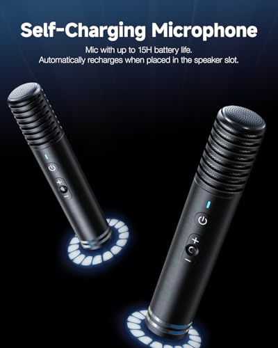 image for Ikarao Karaoke Machine with Lyrics Display Screen, KaraFun Prime, EQ, 