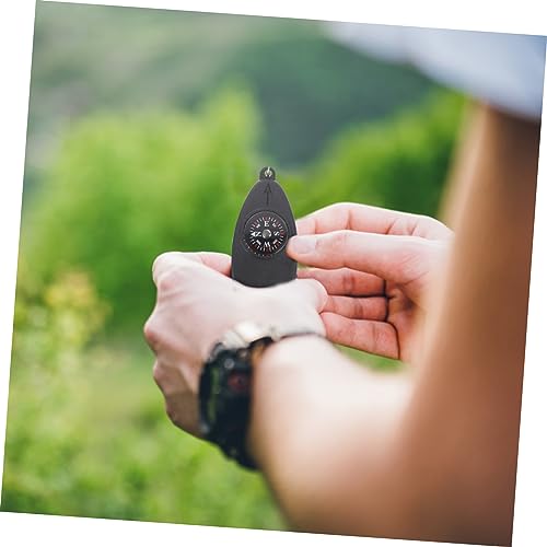 Brújula silbato portátil para camping y senderismo miniatura 5