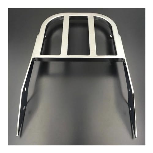 Porte-bagages arrière chromé avec sissy bar pour moto Honda VTX 1800C 1800F et 1300C